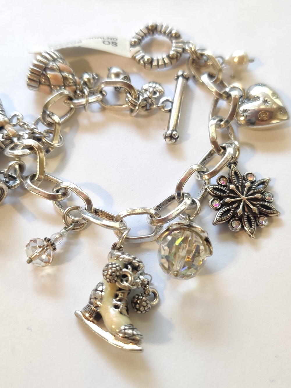 Brighton Charm Bracelet with Crystal & Wunter Charms